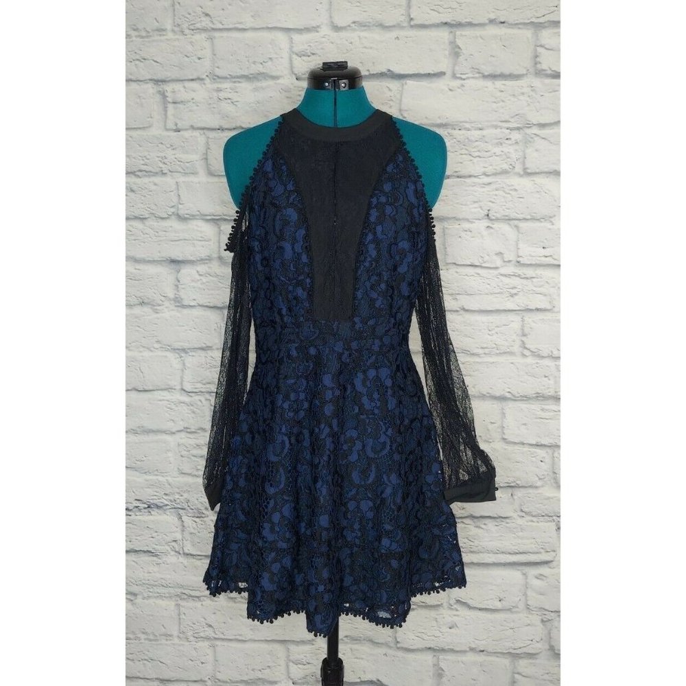 NWT Anthropologie Allison Lace Long Sleeve Dress